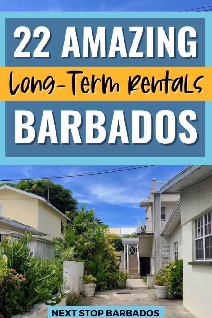 amazing long-term rentals Barbados