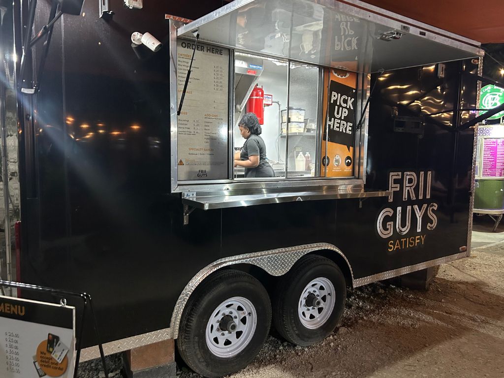 Frii Guys food truck at Worthing Square